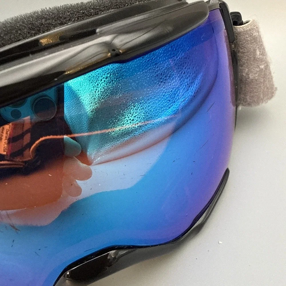 Smith Authentic Black Goggles Everyday Mirror Lens Ski Snowboarding Mirror lens